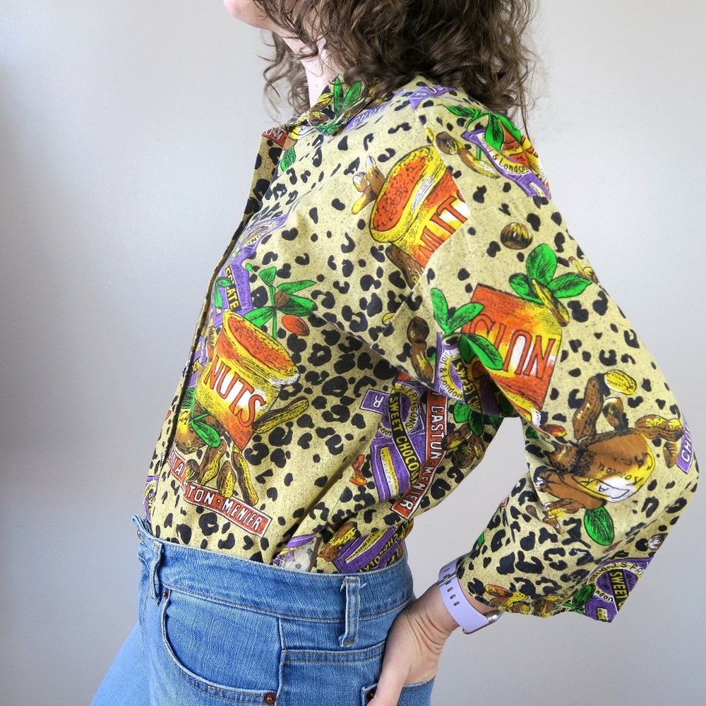 Landon West 80s Chocolate Lovers Shirt Size L